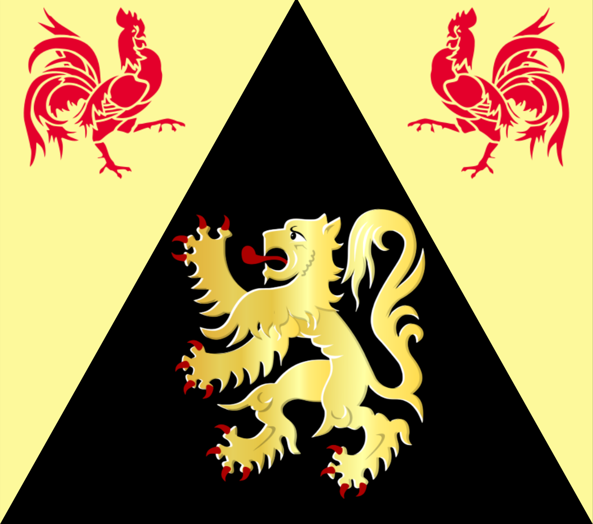 Flag of Walloon Brabant